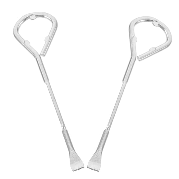 NIAIZEK 2-Pack Stainless Steel Bucket Lid and Bottle Cap Opener Kitchen Tool Easy to Use Accessory