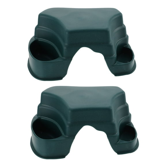 NIAIZEK 2Pcs Green Hiding Cave for Reptiles Easy to Maintain Natural Look Decor