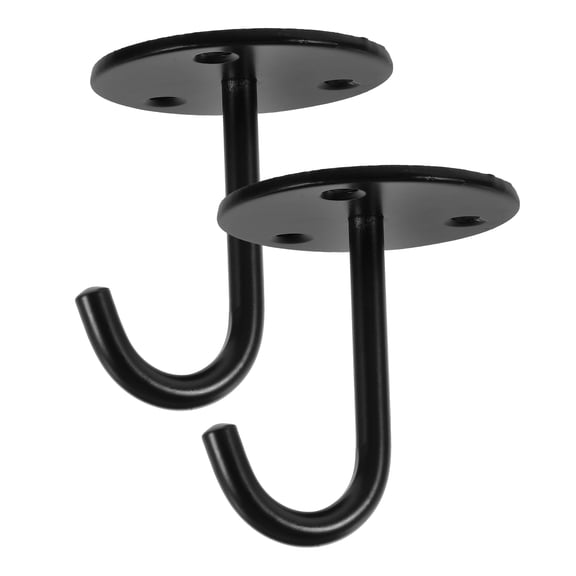 NIAIZEK 2-Pack Heavy Duty Stainless Steel Ceiling Hooks for Bedroom Storage and Hanging Solutions