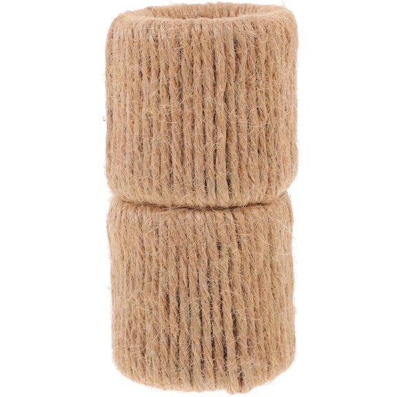 NIAIZEK Cottage Style Napkin Rings for Wedding Hemp Rope 2Pcs