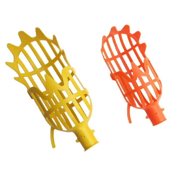 NIAIZEK 2-Pack Plastic Fruit Picker Tool for Easy High Fruit Harvesting and Picking