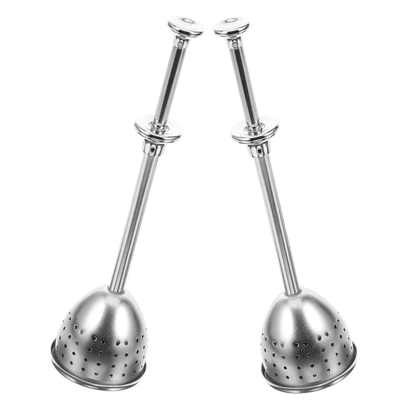 NIAIZEK 2Pcs Reusable Stainless Steel Tea Infusers with Built in Strainer and Expandable Handle for Kitchen