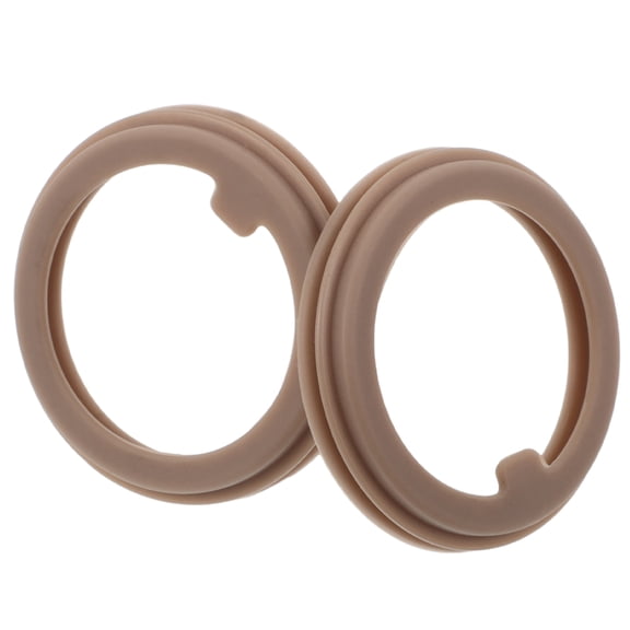 NIAIZEK 2-Pack Spill Proof Silicone Gasket for Tumbler, Universal Cup Lid Replacement Seal