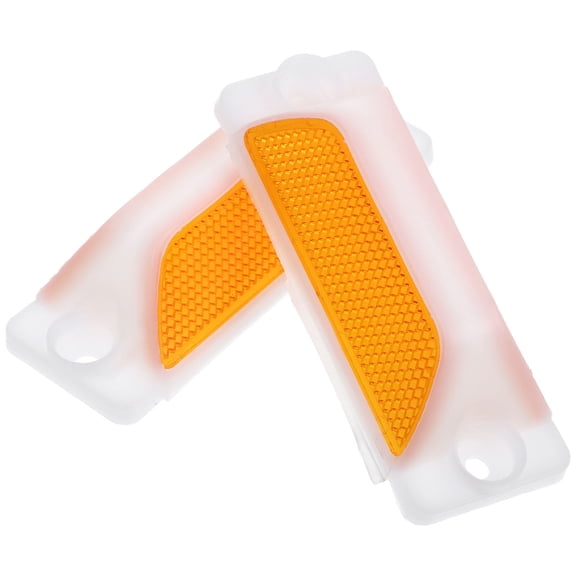 NIAIZEK 2-Pack Traffic Safety Warning Polycarbonate Plastic for Highway Road Construction and Safety