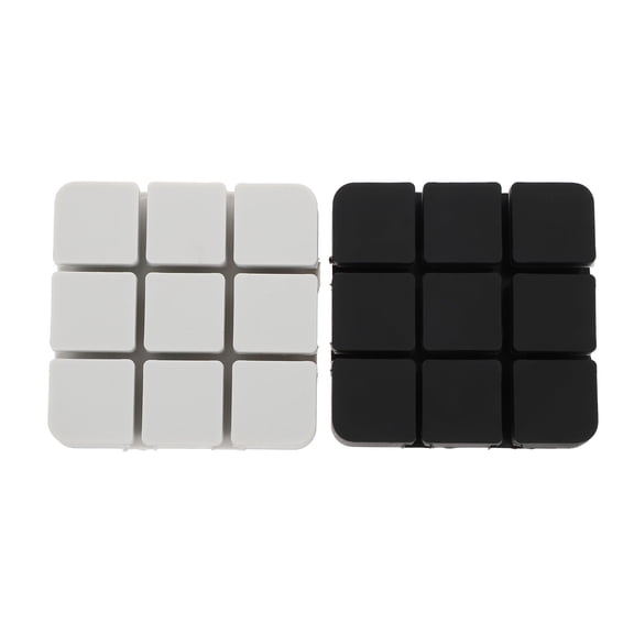 NIAIZEK 2Pcs White Silicone Cable Winder Cord Organizer for Desk Storage and Cable Management