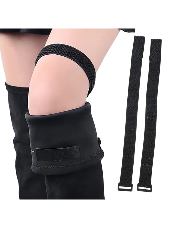 Elastic Boot Straps for Preventing Slippage in High Boots 2Pcs