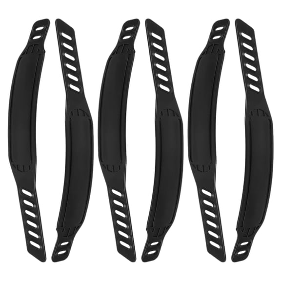 NIAIZEK 3-Pack Adjustable Foot Pedal Straps for Exercise Bikes, Workout Accessories for Gym and Home Use