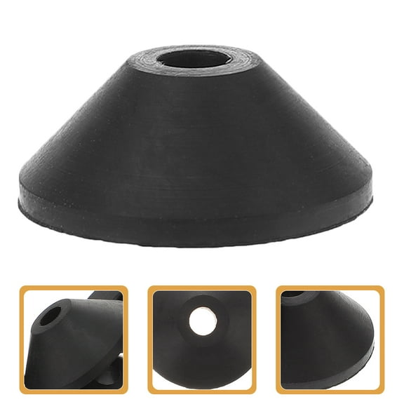NIAIZEK 30Pcs Leak-proof Rubber Washers for Plumbing Conical Black for Pipes and Faucets