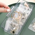 thumbnail image 1 of NIAIZEK 300-Pack Clear PVC Jewelry Storage Bags, Portable Multifunctional Pouches for Necklaces and Small Accessories, 1 of 8