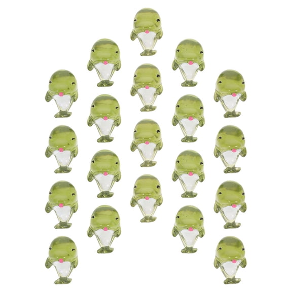 NIAIZEK 30Pcs Mini Resin Dolphin Figurines for Home Decor, Landscape, , Potted Plants Accessories