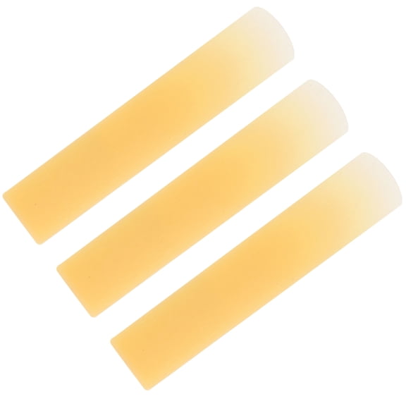 NIAIZEK 3Pcs Clarinet Reed Replacement Resin Made Reeds with Thinner Tips for Comfortable Playing