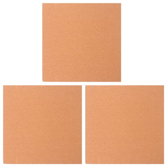 NIAIZEK Brown Wooden Message Board, Easy Install, Stylish Home Decor, 3Pcs