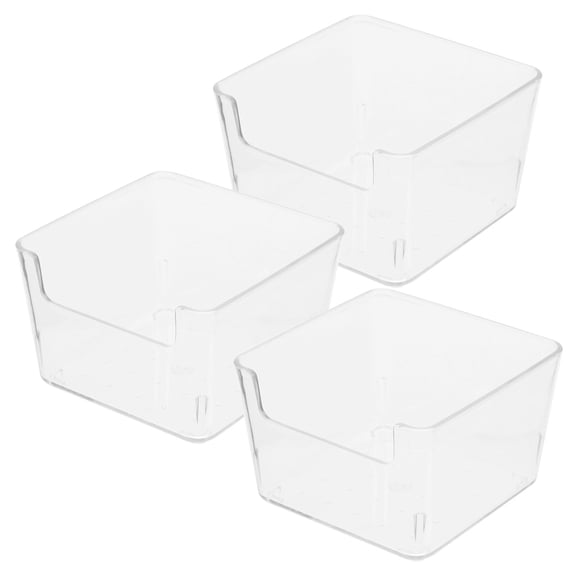 NIAIZEK 3Pcs cate Hamster Bathtub Transparent Acryilic Bathing Sand Simple and Fashionable Shape