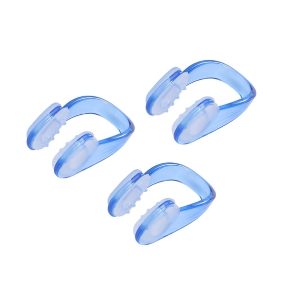 NIAIZEK 3-Pack Silicone Nose Plugs for Swimming, Water Sports, and Outdoor Use, Comfortable Nose Protectors for Adults