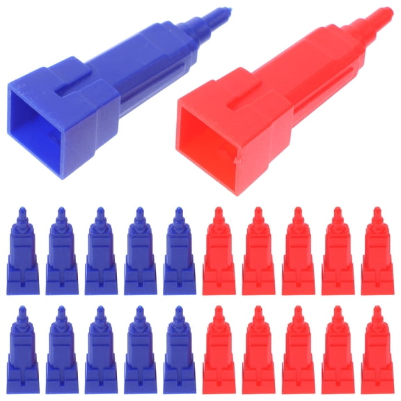 NIAIZEK 40Pcs Replacement Chess Pieces Board Game Accessories Small Compact Pieces