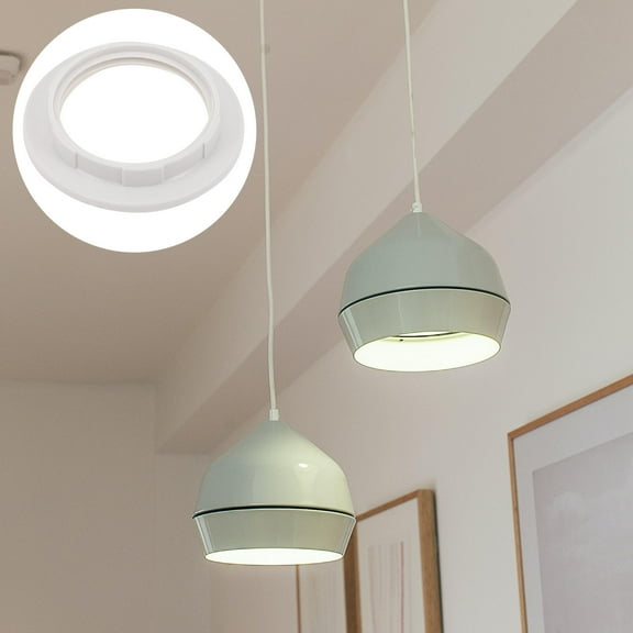 NIAIZEK Lamp Replacement Parts Lamp Rings White 40Pcs