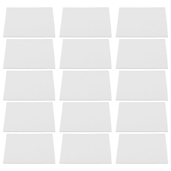 NIAIZEK 40Pcs Ceramic Fiber Pads for Microwave Kilns High Temperature Insulation White