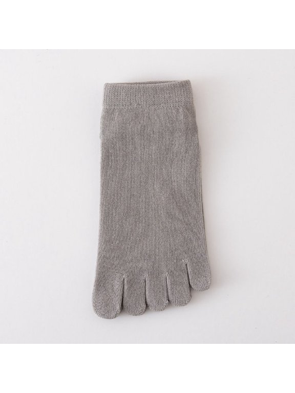 Cotton Toe Socks Assorted Color Comfortable for Flat Shoes Heels
