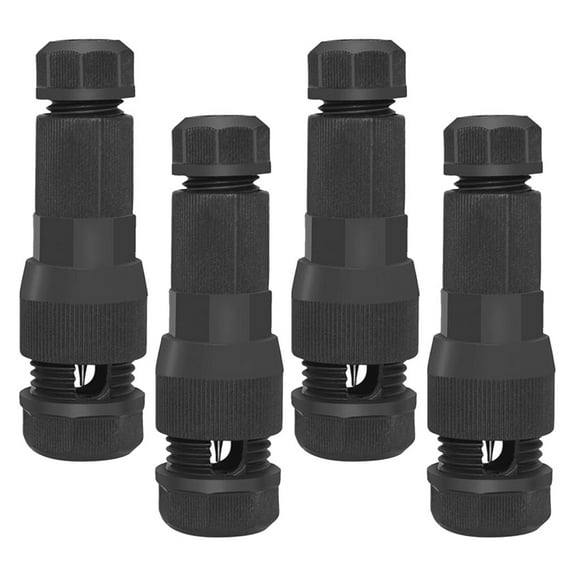 NIAIZEK 4Pcs Garden Electrical Connectors for Low Voltage Landscape Light Cable Installation