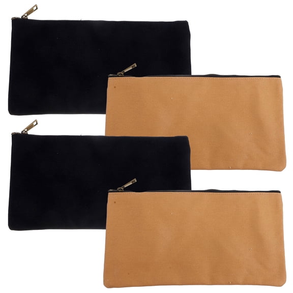 NIAIZEK 4-Pack Oxford Fabric Tool Pouch Organizer Bags with Zipper Closure for Portable and Tool Storage