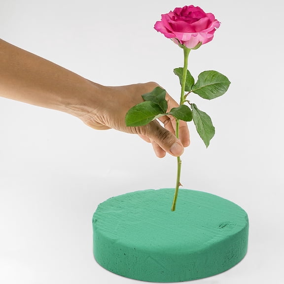 NIAIZEK Set of 4 Round Floral Bases Made from Phenolic Resin for Flower Arrangements and Home Decor