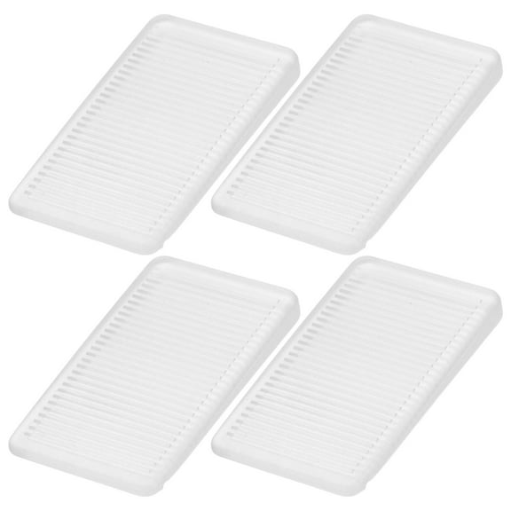 NIAIZEK 4pcs Transparent Furniture Table Stabilizers for Leveling and Wobble Prevention, Anti- Pads