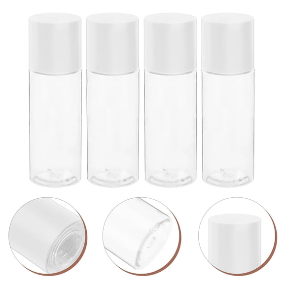 NIAIZEK Travel Size Small Containers for Skincare Products, 4pcs Refillable Bottles for Lotion, Cream, Serum