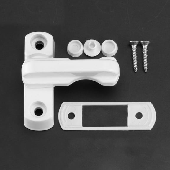 NIAIZEK 5Pcs Universal White T Shape Window Locks for Safe Window Restriction
