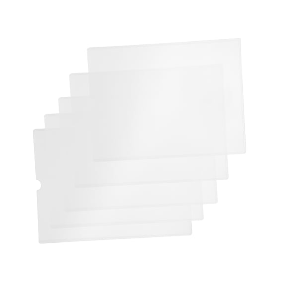 NIAIZEK 5Pcs Transparent Multi Functional File Protective Covers for Business Certificates