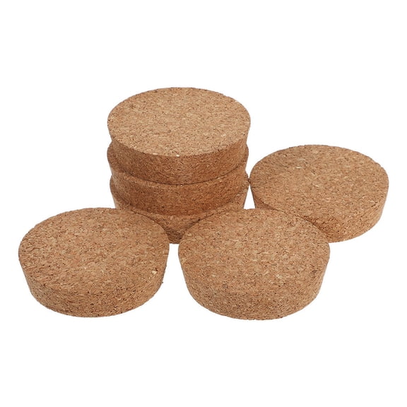 NIAIZEK 6Pcs Hydroponic Vase Stopper for Vases Brown Cork Tight Seal Home Decor