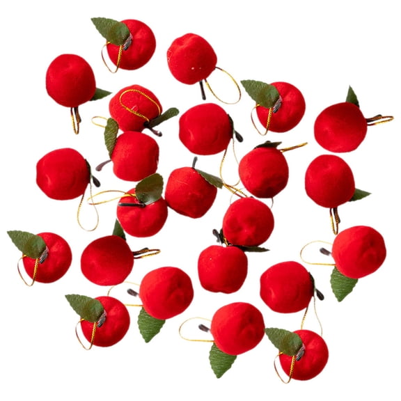 NIAIZEK 60-Piece Artificial Fruit Decorations Set for Home Decor, Christmas Tree Ornaments, Wedding, Party, and Seasonal Display