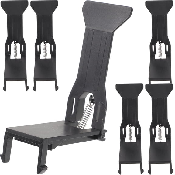 NIAIZEK Universal Black Money Clips for Cash, Firmly Press Bills, Easy to Install