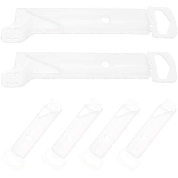 NIAIZEK 6-Pack Clear Finger Guard Sleeves Made of PP for Finger and Injury Prevention