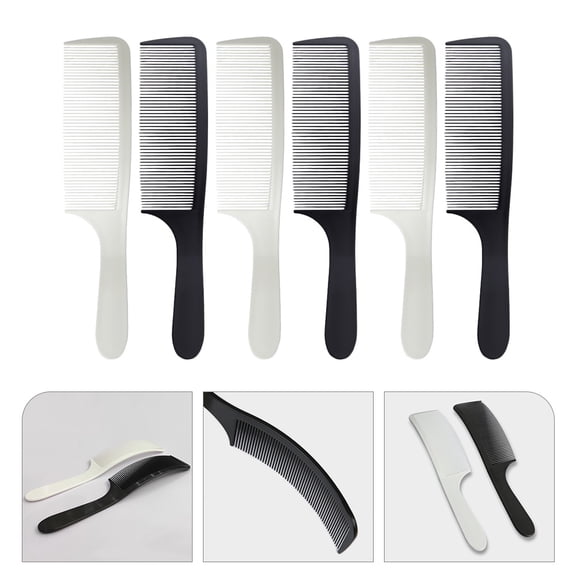 NIAIZEK Professional Teasing Comb for Women Small ABS Hair Styling 6Pcs