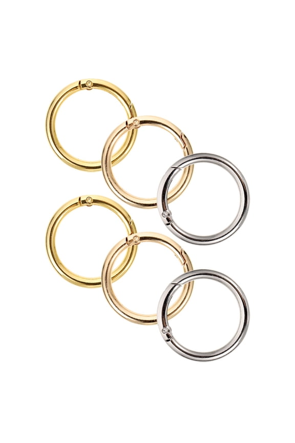 6-Pack Portable Alloy Key for Crafts and Decorations, Assorted Colors, and Lightweight