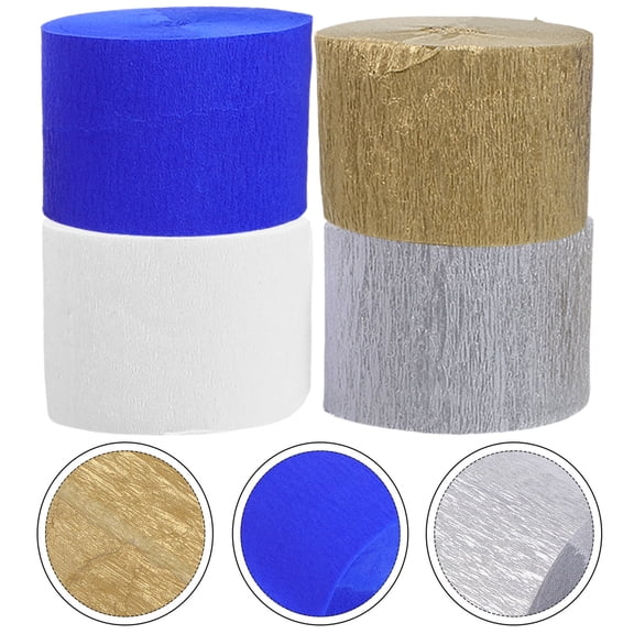 NIAIZEK 8Pcs Decorative Party Streamers with Assorted Colors for Wedding and Birthday