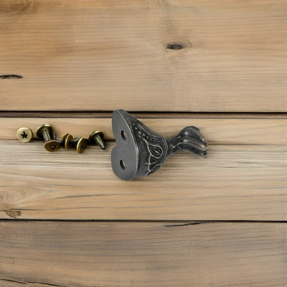 NIAIZEK Vintage Style Zinc Alloy Furniture Box Feet, 8 Pieces, Metal Protective Legs for Cabinets and Boxes