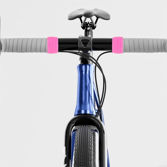 NIAIZEK 8Pcs Flexible Silicone Handlebar Tape Wrap Sleeves for Road and Mountain Bike