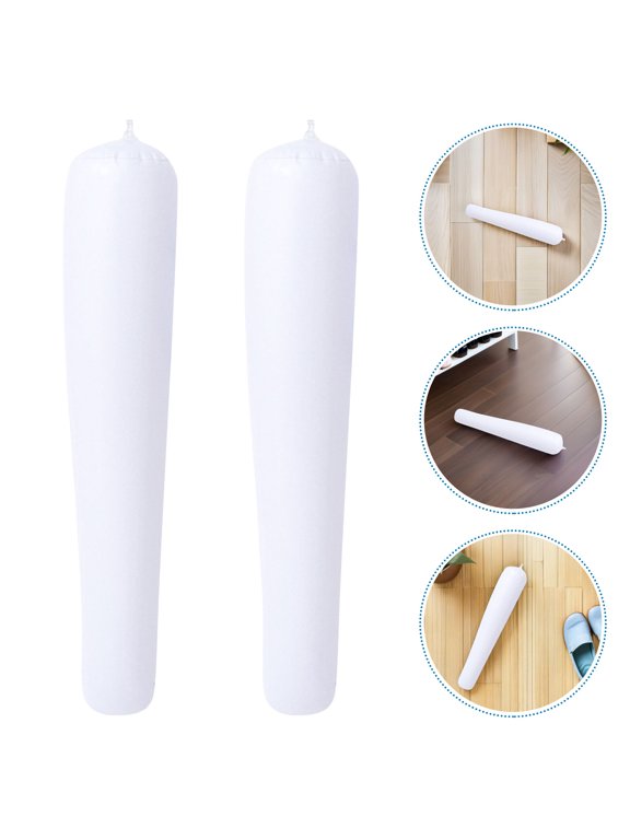 Durable White PVC Inflatable Boot Shapers for Closet and Travel