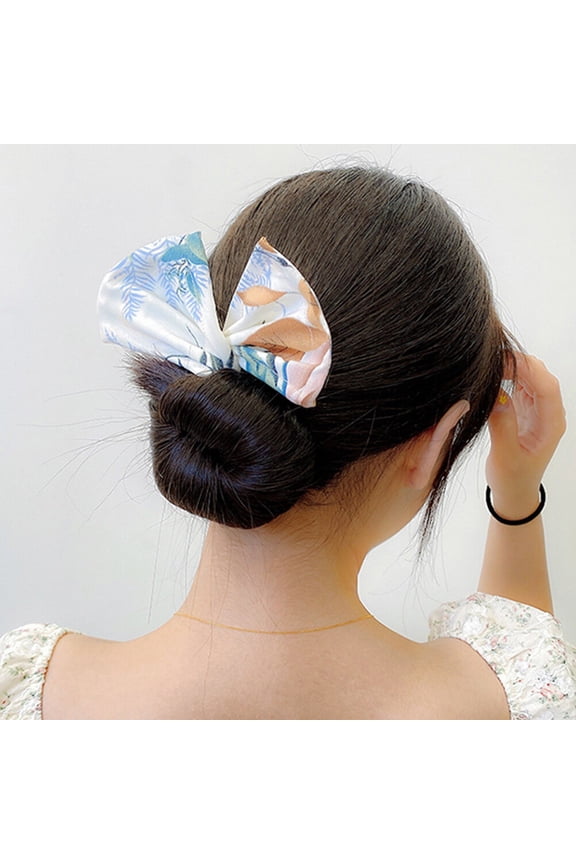 Hair Bun Shaper Assorted Color Cloth Material for Decoration and Style