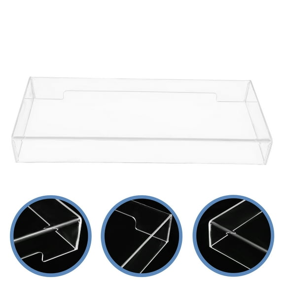 NIAIZEK Acrylic Keyboard Cover Transparent Water-Resistant Protective Case