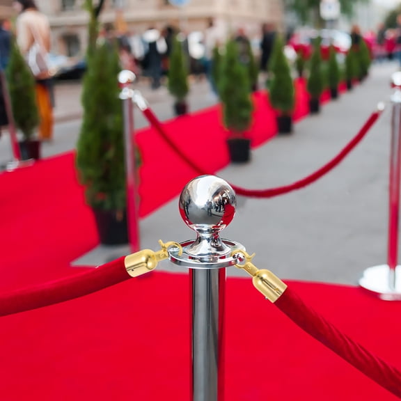 NIAIZEK 4pcs Rope End Caps Safety Protection Hemp Rope Golden Simple and Fashionable