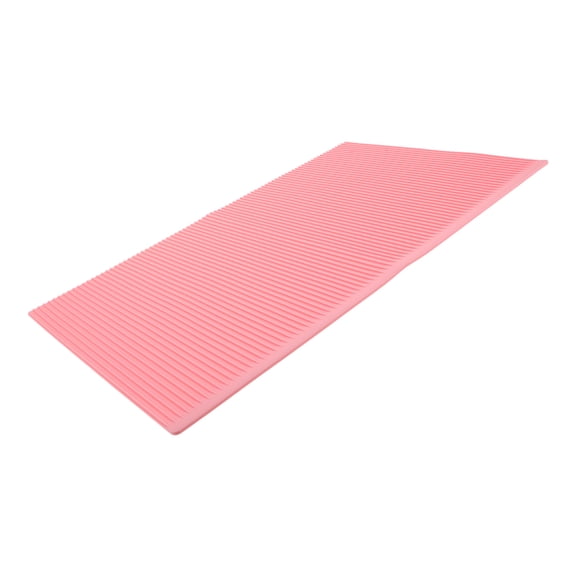 NIAIZEK Pink Waterproof Silicone Refrigerator Shelf Liners for Shelves and Drawer Protection
