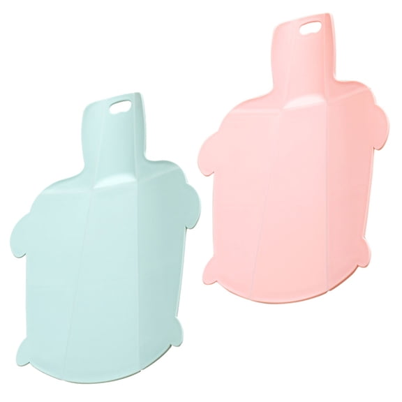 NIAIZEK 2Pcs Foldable Nonslip Kitchen Cutting Boards with Hole for Hanging Assorted Colors