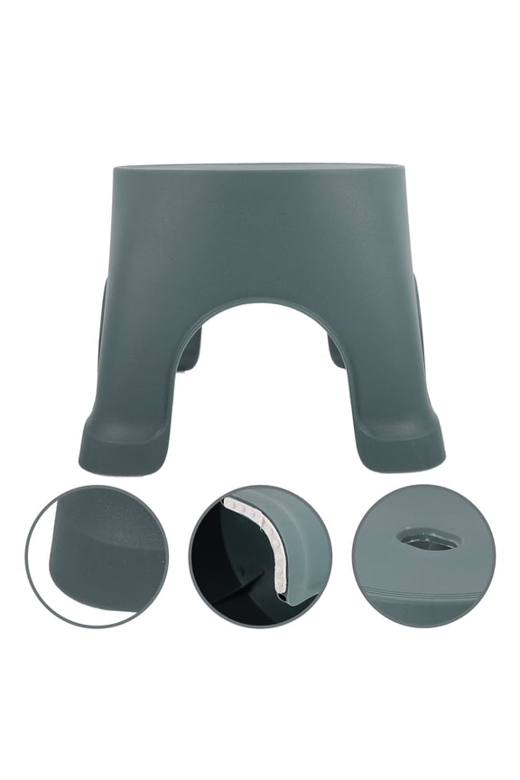 Plastic Step Stool for Toddlers with Non Slip Design Ideal for Bathroom