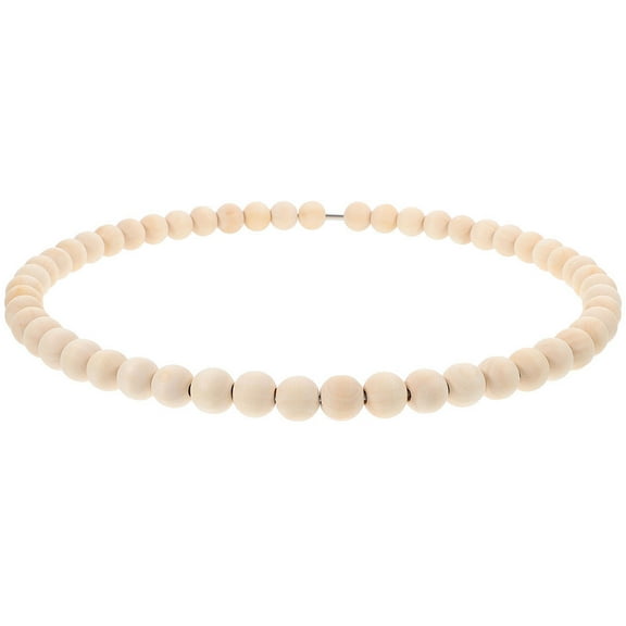 NIAIZEK Rustic Wreath Wood Khaki 1 Piece Boho Holiday Season Decor