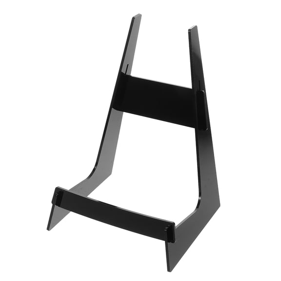 NIAIZEK Acrylic Guitar Floor Stand Stable Black Guitar Rest for Acoustic Electric Instruments