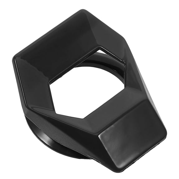 NIAIZEK Car Engine Start Button Cover Black Protective Ring for Interior Decoration
