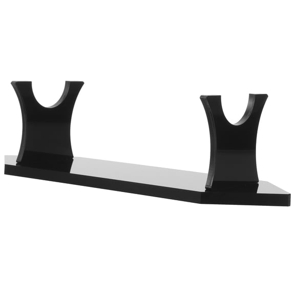 NIAIZEK Kitchen Cutter Stand Black Acrylic Cutter Display Rack for Home Organizer