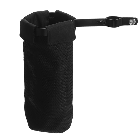NIAIZEK Portable Black Drumstick Storage Bag Clamp Holder for Drum Set Easy to Attach